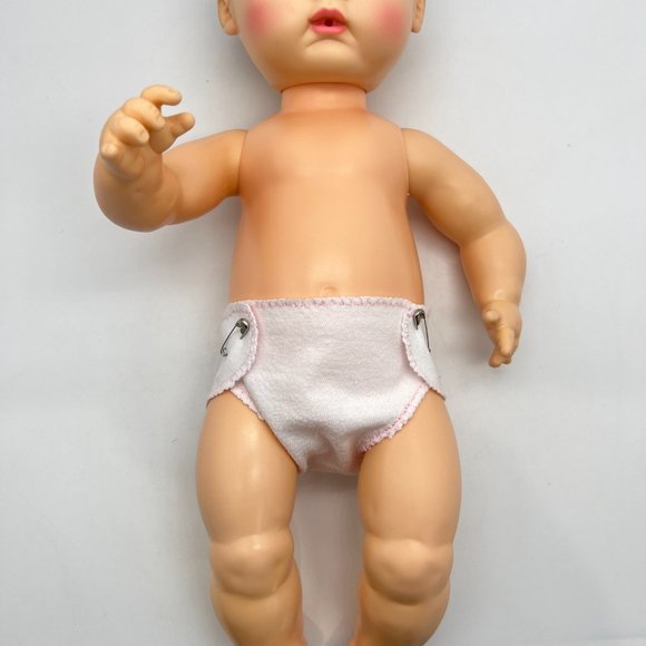 Horsman 13” BYE LO Baby Doll Drinks & Wets Molded Hair 1970’s w/ OUTFITS - Picture 9 of 15